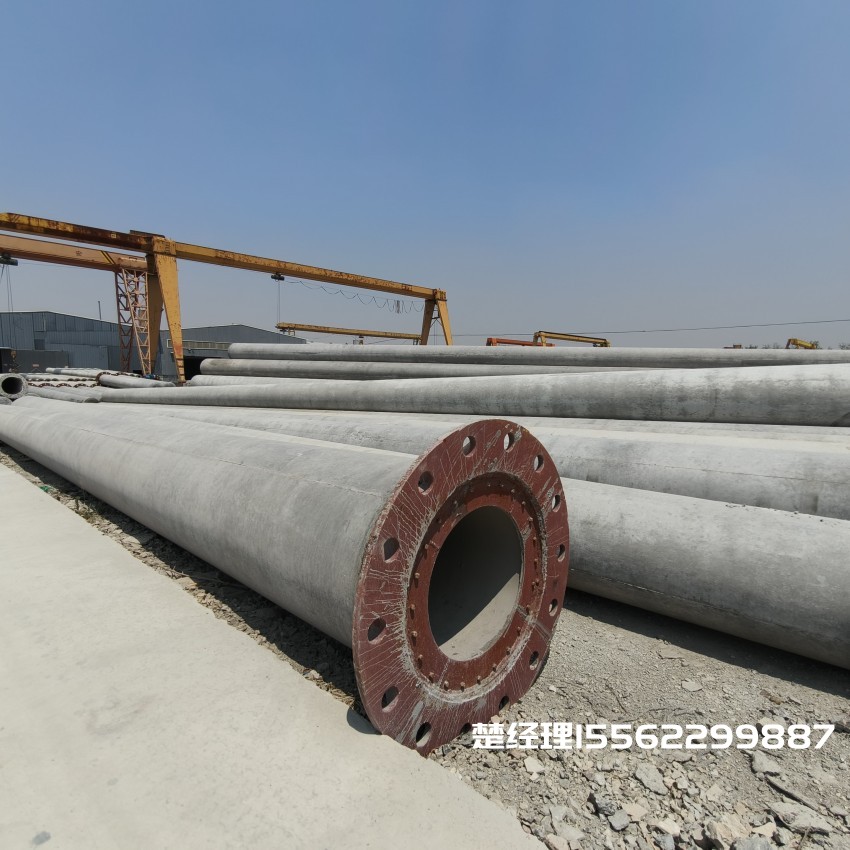 鱼峰12米无拉线电杆